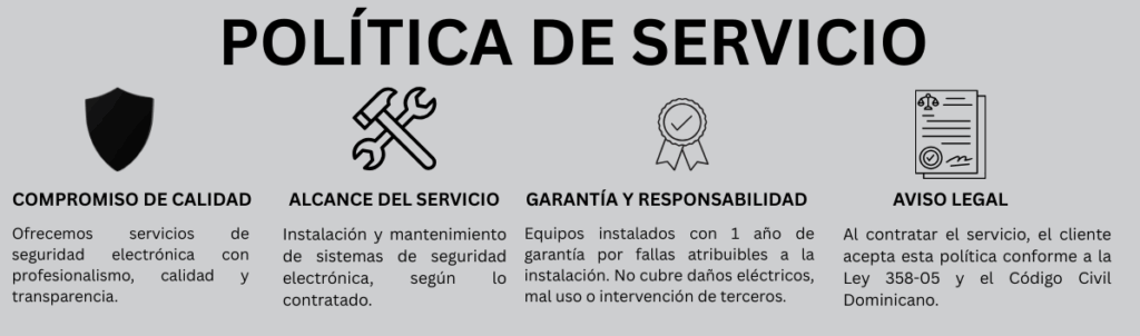 POLITICA DE SERVICIO Defensare